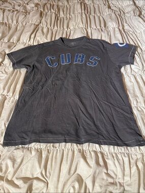 Grey Cubs Graphic Crewneck T-Shirt